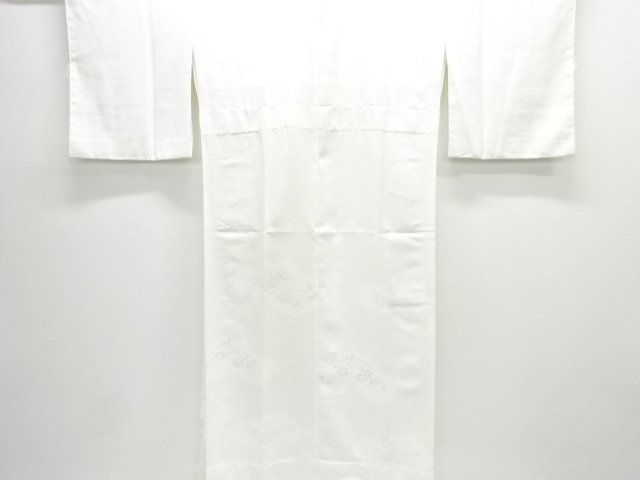 JAPANESE KIMONO / HITOE JUBAN / WOVEN KIKU & UME 